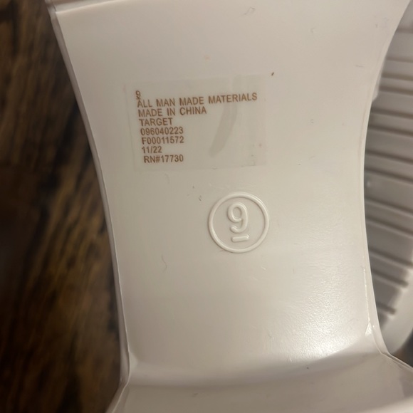 Wild Fable Cream heeled mule size 9- NWOT - Picture 4 of 4